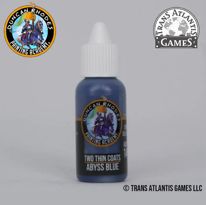 Abyss Blue - Two Thin Coats