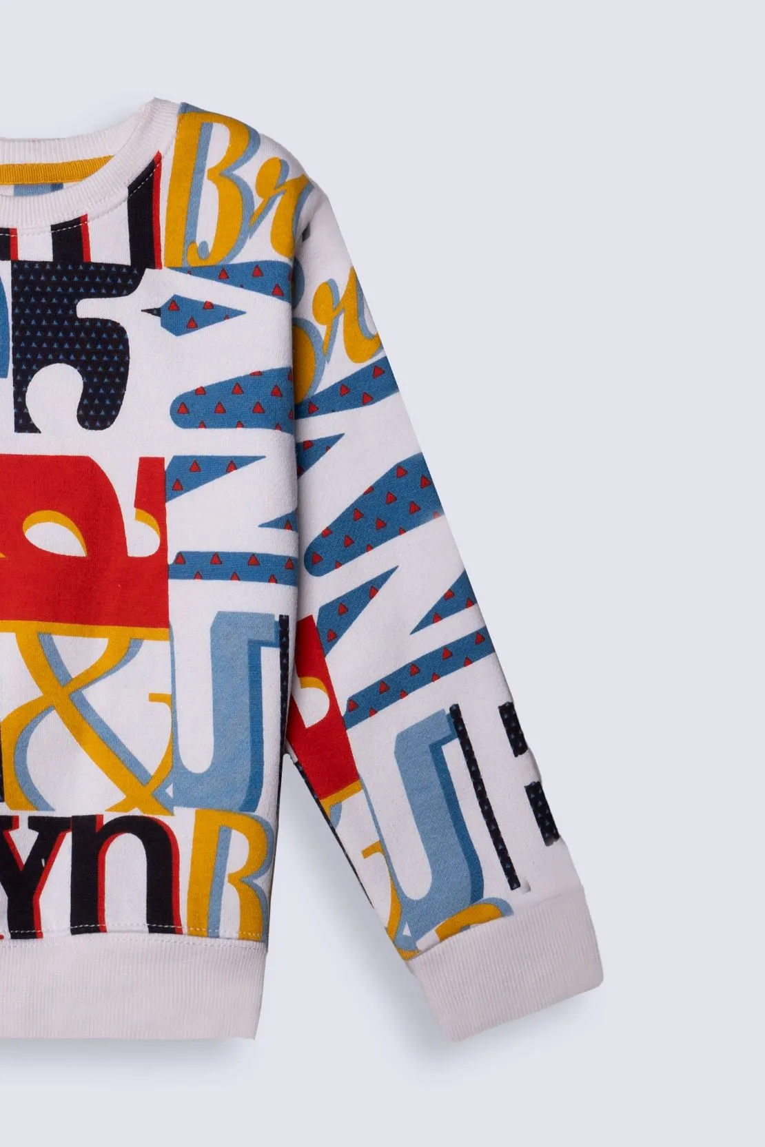 Alphabatic Graphic Sweat Shirt
