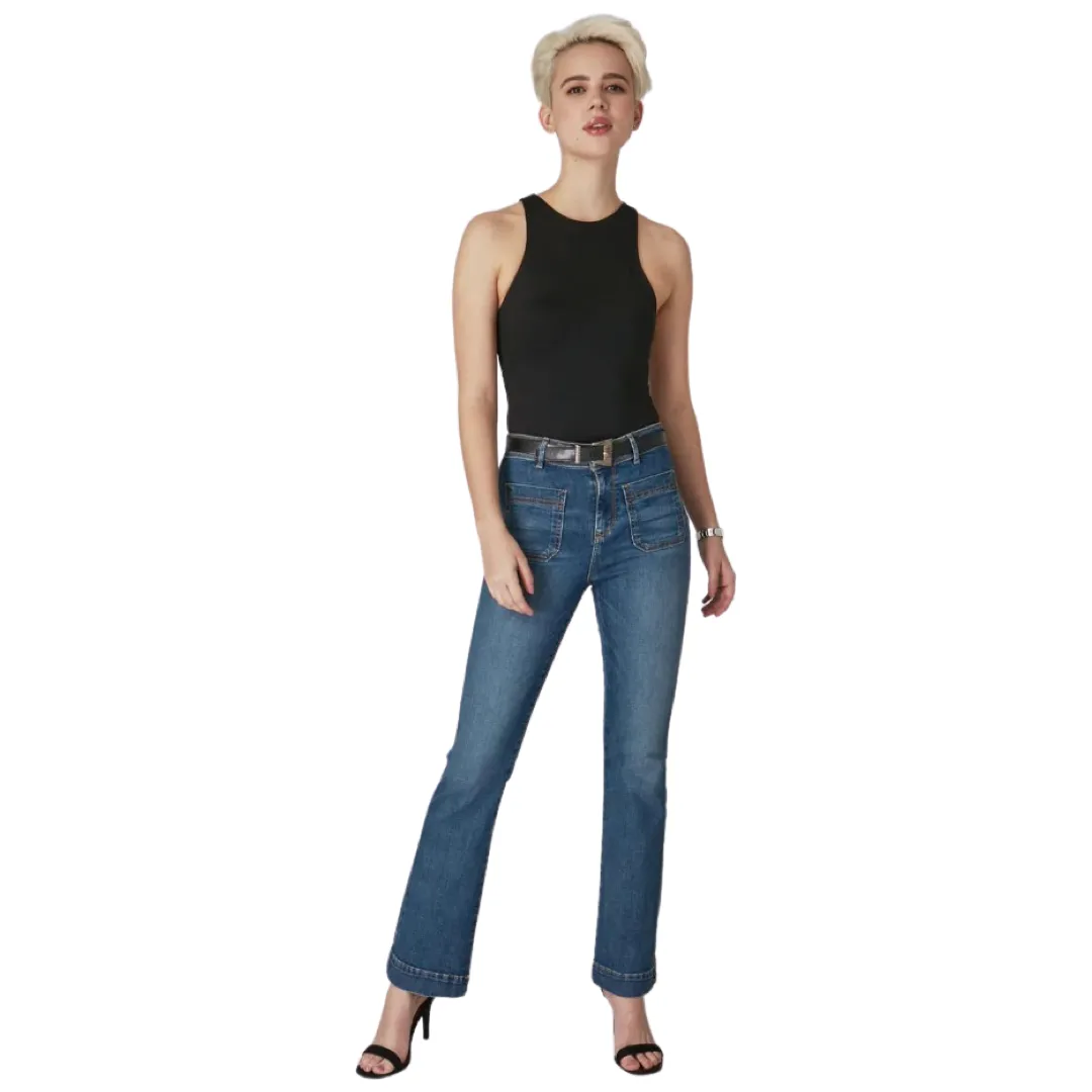 Apparel- Lola Jeans Billie High-Rise Bootcut Jeans