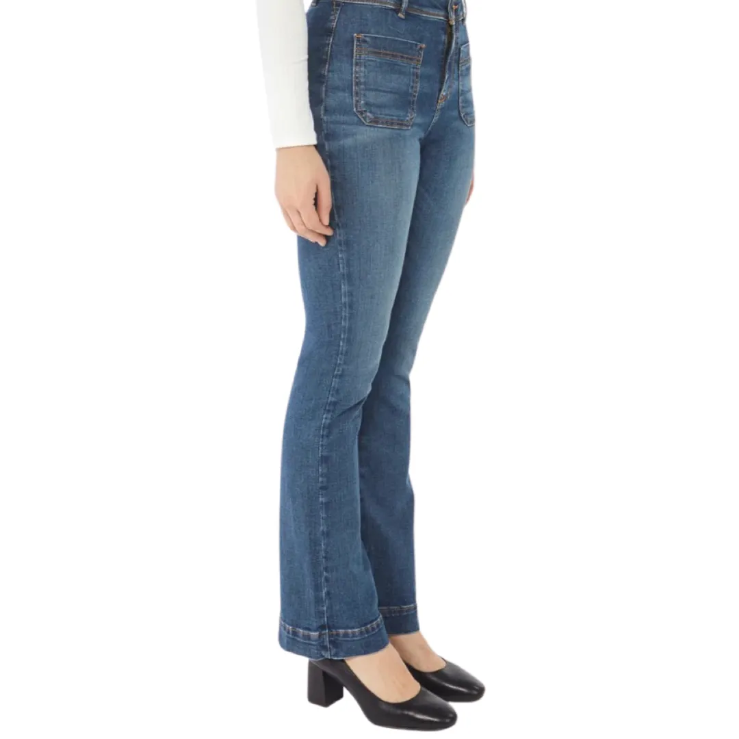 Apparel- Lola Jeans Billie High-Rise Bootcut Jeans