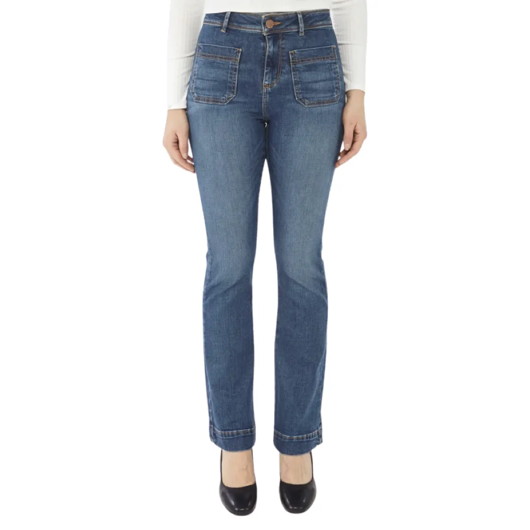 Apparel- Lola Jeans Billie High-Rise Bootcut Jeans