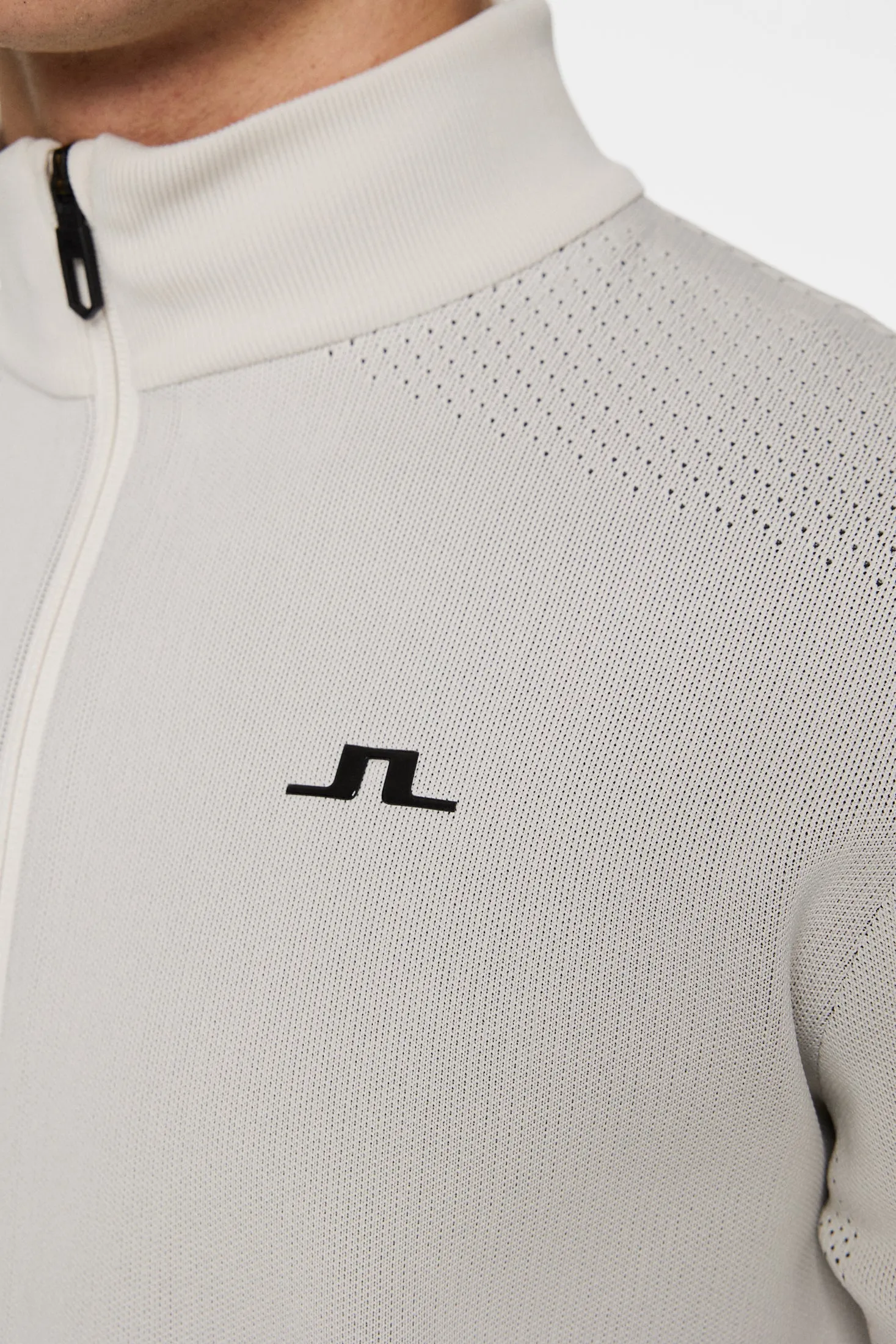 Bo Tech Knit Zip Sweater / Moonbeam