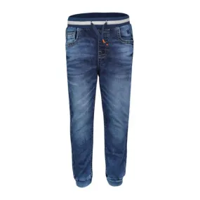 BOYS DENIM BLUE SOFT JOGGERS