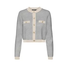 Cardigan de Malha - Azul Claro