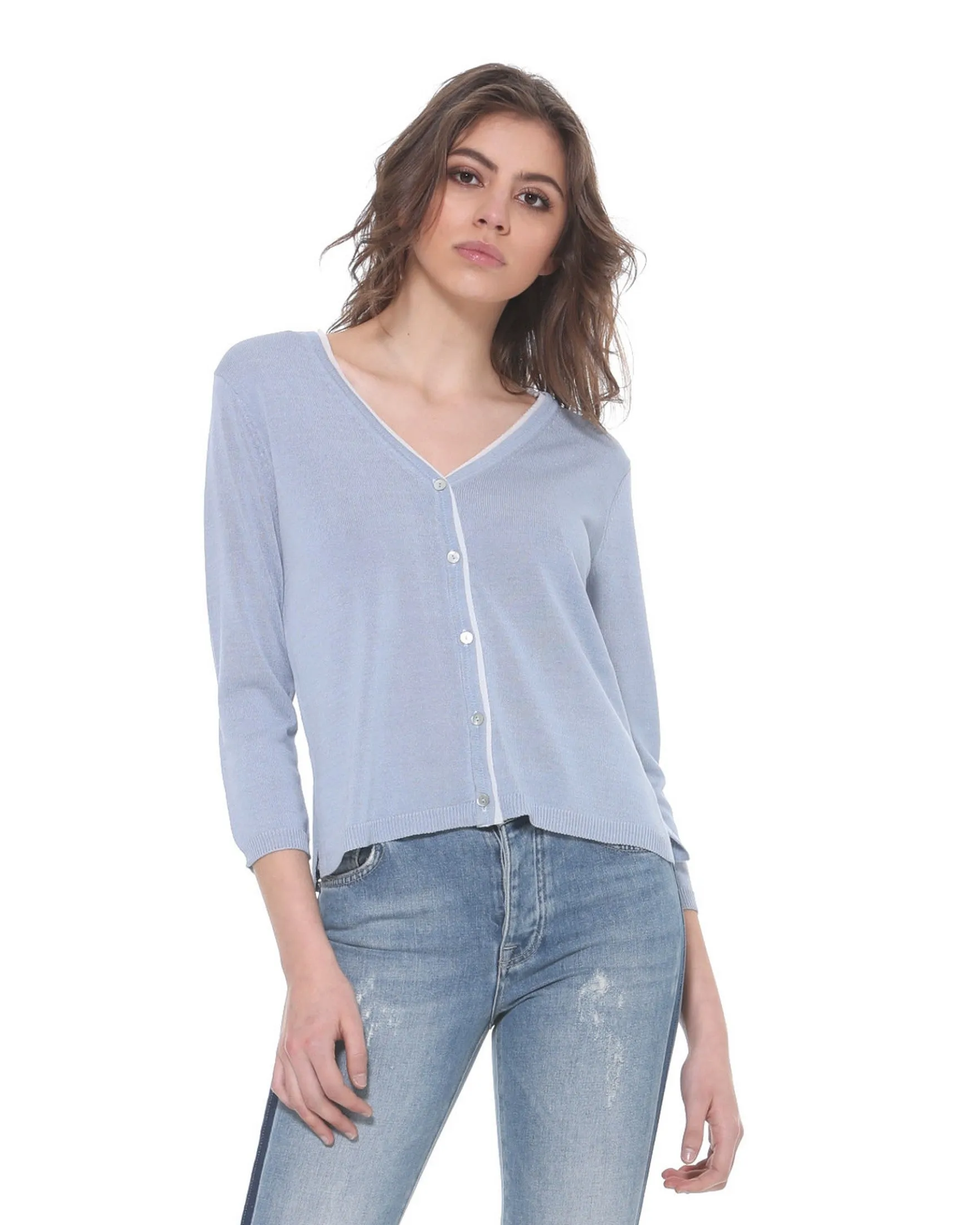 Cardigan light knit PETCHABURI