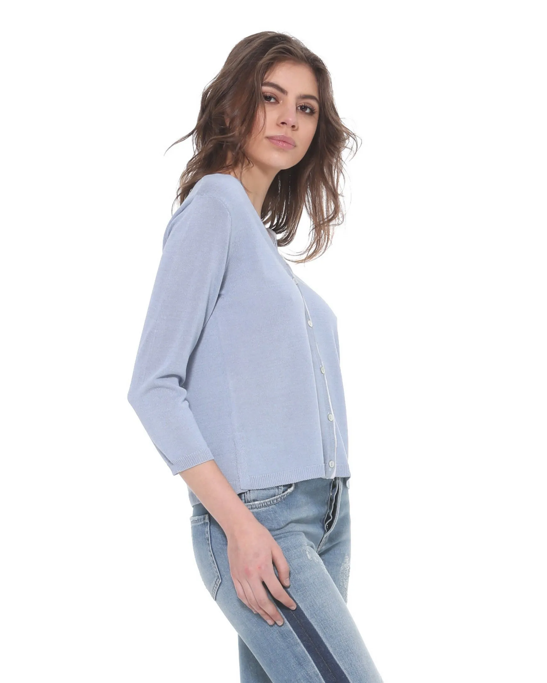 Cardigan light knit PETCHABURI