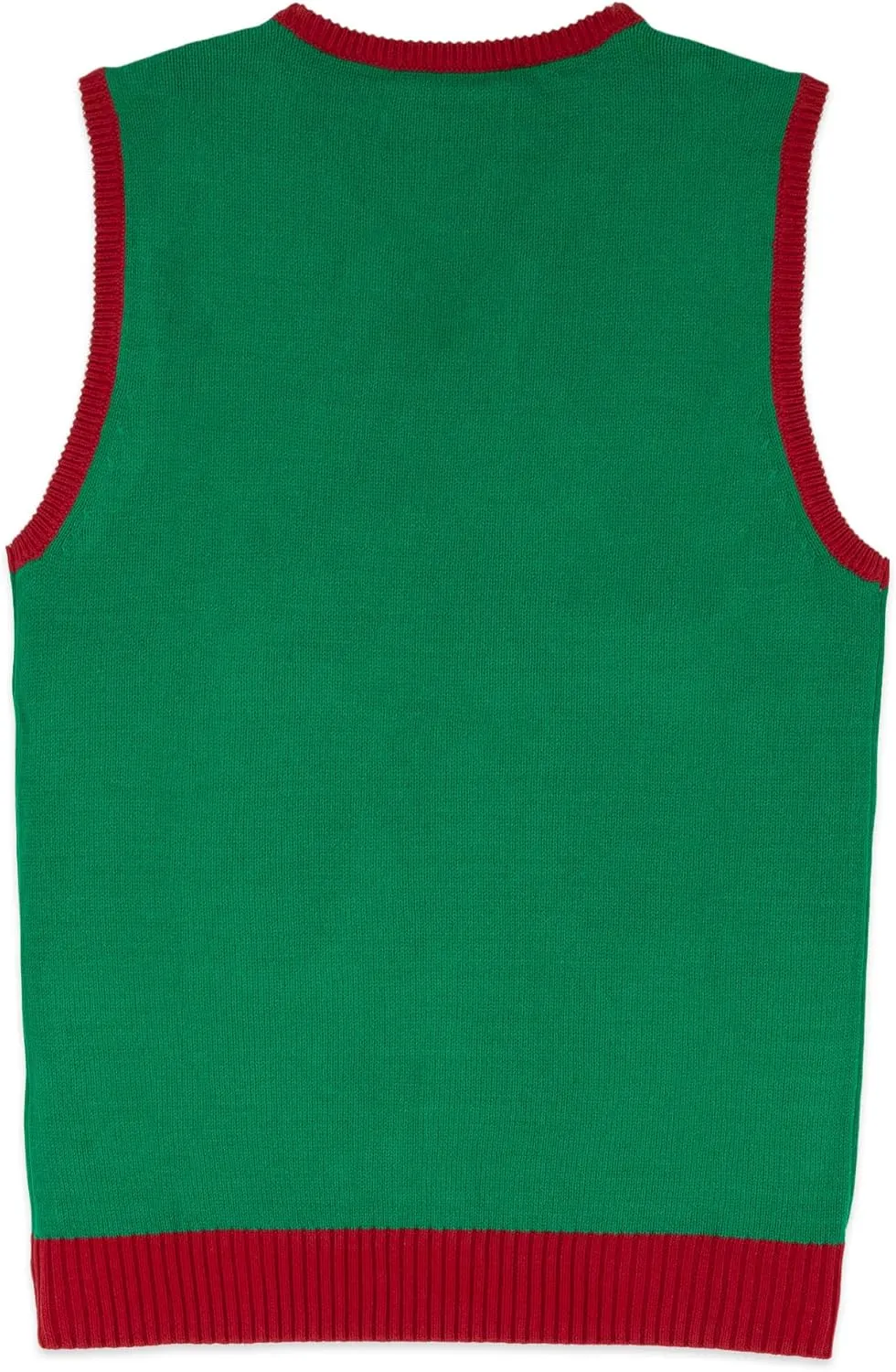 Christmas Sweater Vest - Tacky Holiday Designs to Stand Out - Snug Fit, Breathable Ugly Unisex Vest