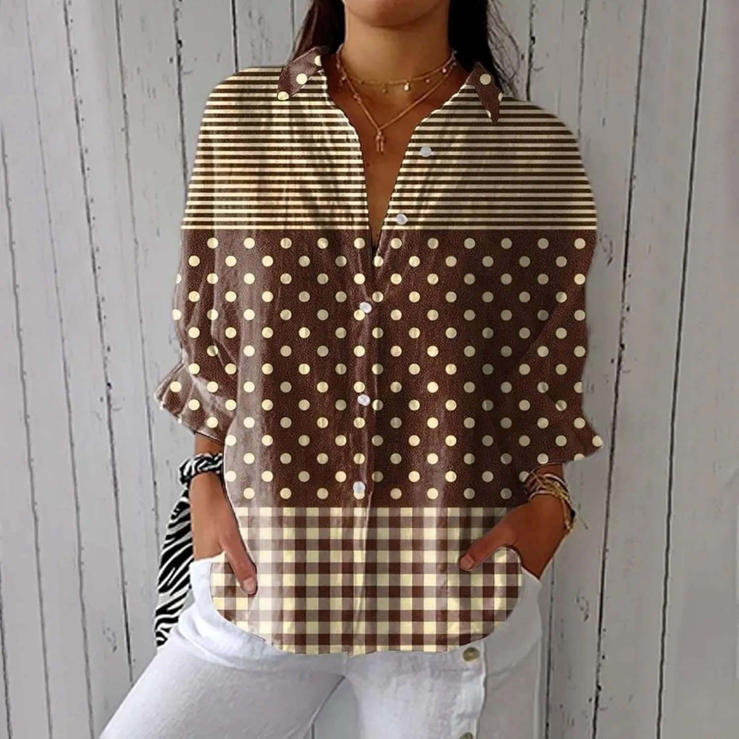 Cotton Linen Shirt for Women Summer Elegant Working Office Loose Tops Plus Size Loose Fit Blouses Comfy Blouse