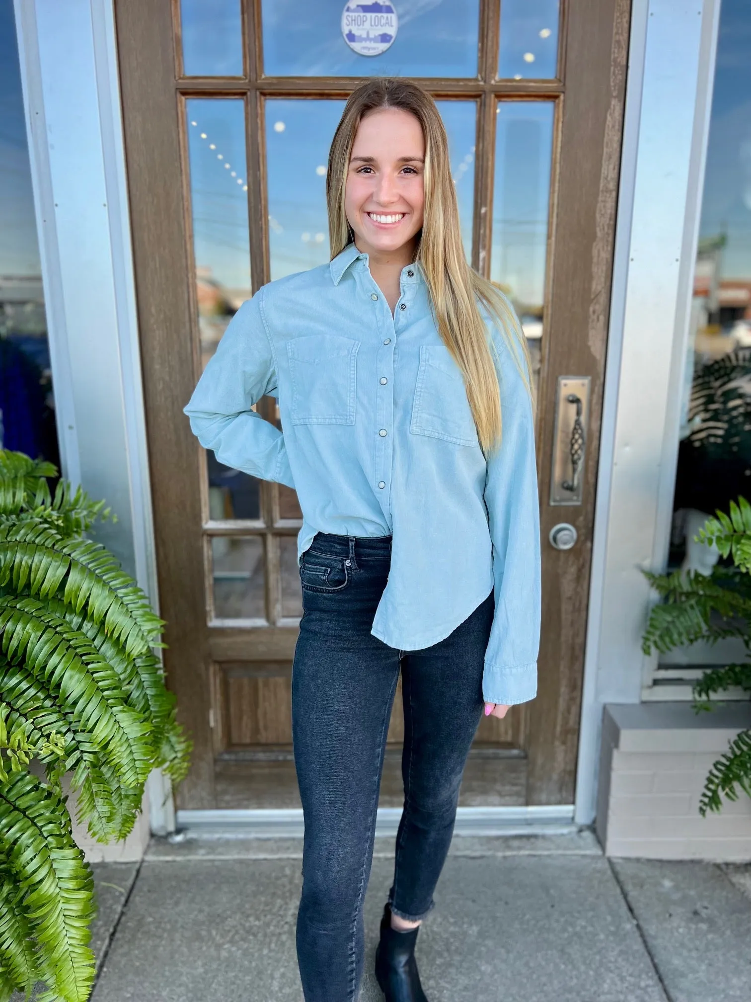 Dylan Cord Tucker Shirt Sioux Sky