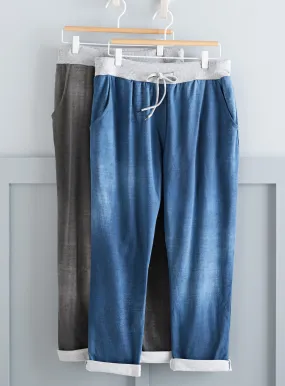 Favorite Fit Cotton Terry Pants FINAL SALE (No Returns)