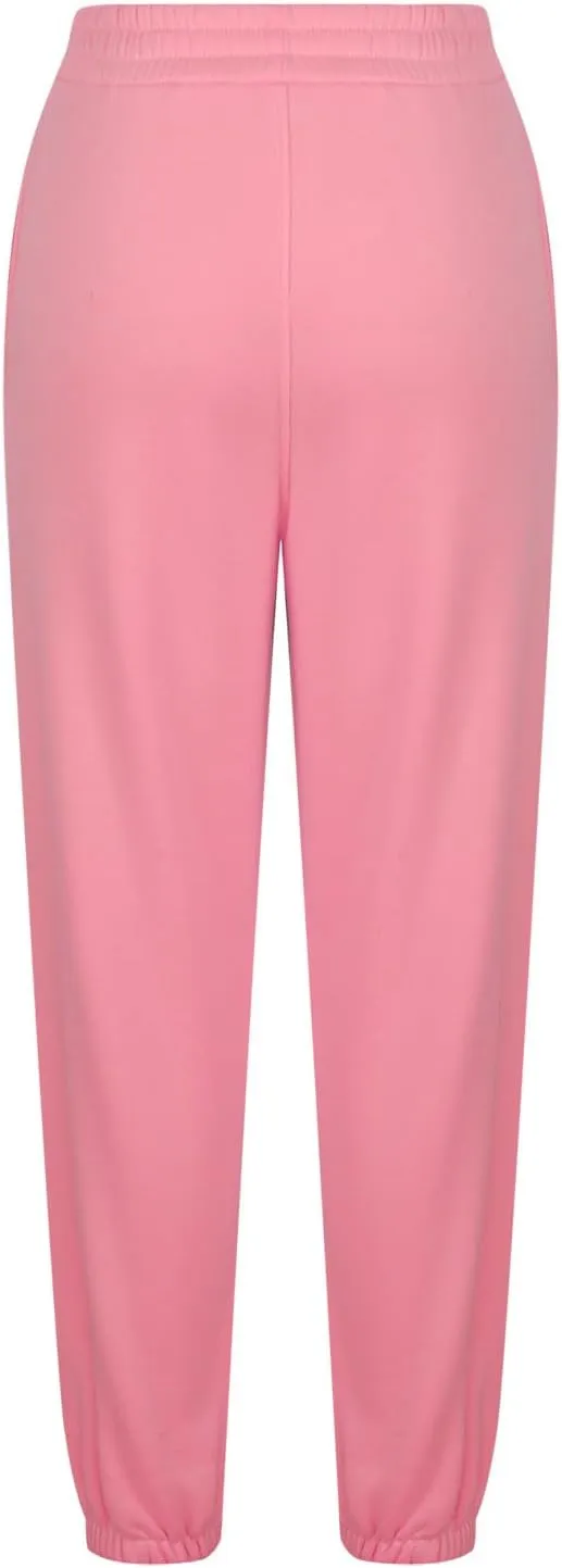 jsaierl Track Pants Women, Fall Winter Fleece Sweatpants Drawstring Lounge Straight Leg Pants Soft Comfy Joggers with Pockets