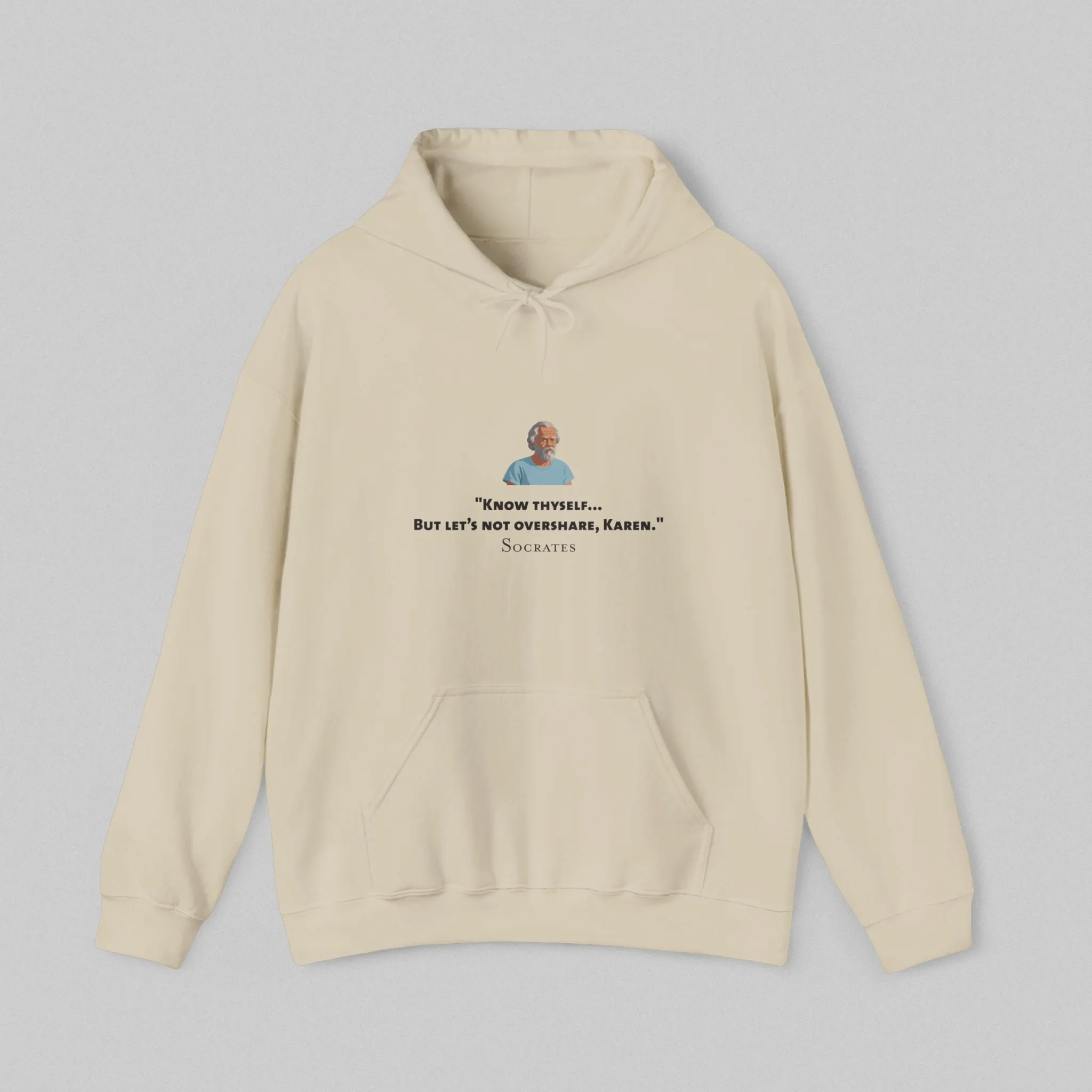 Know thyself - Socrates Women's Hoodie