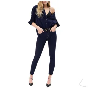 Ladies Super Strong Stretchy Skinny Denim Jeans | Plain | "Bobo"
