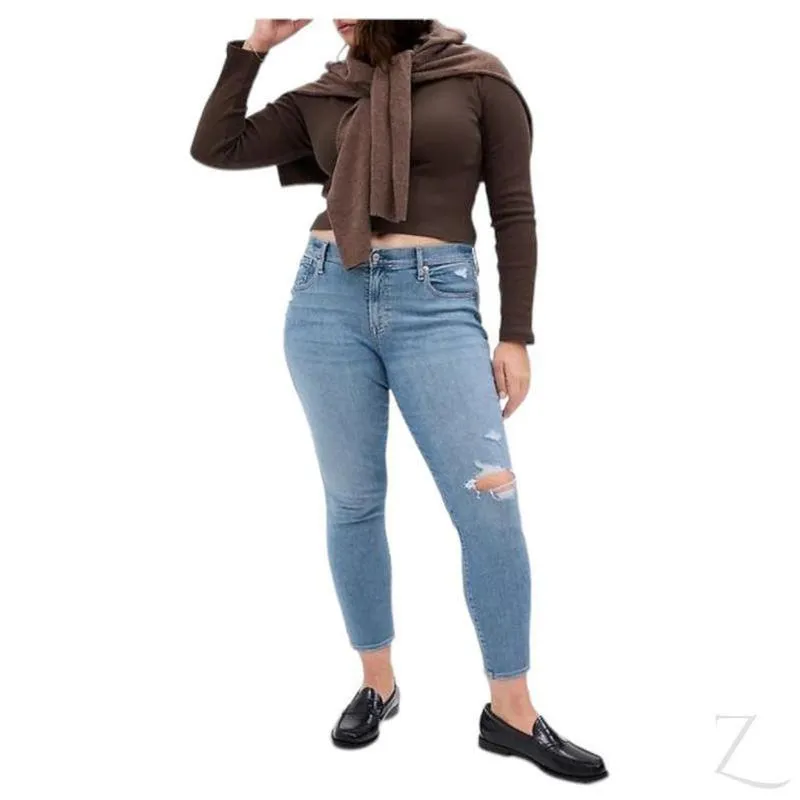 Ladies Super Strong Stretchy Skinny Denim Jeans | Ripped | "Bobo"