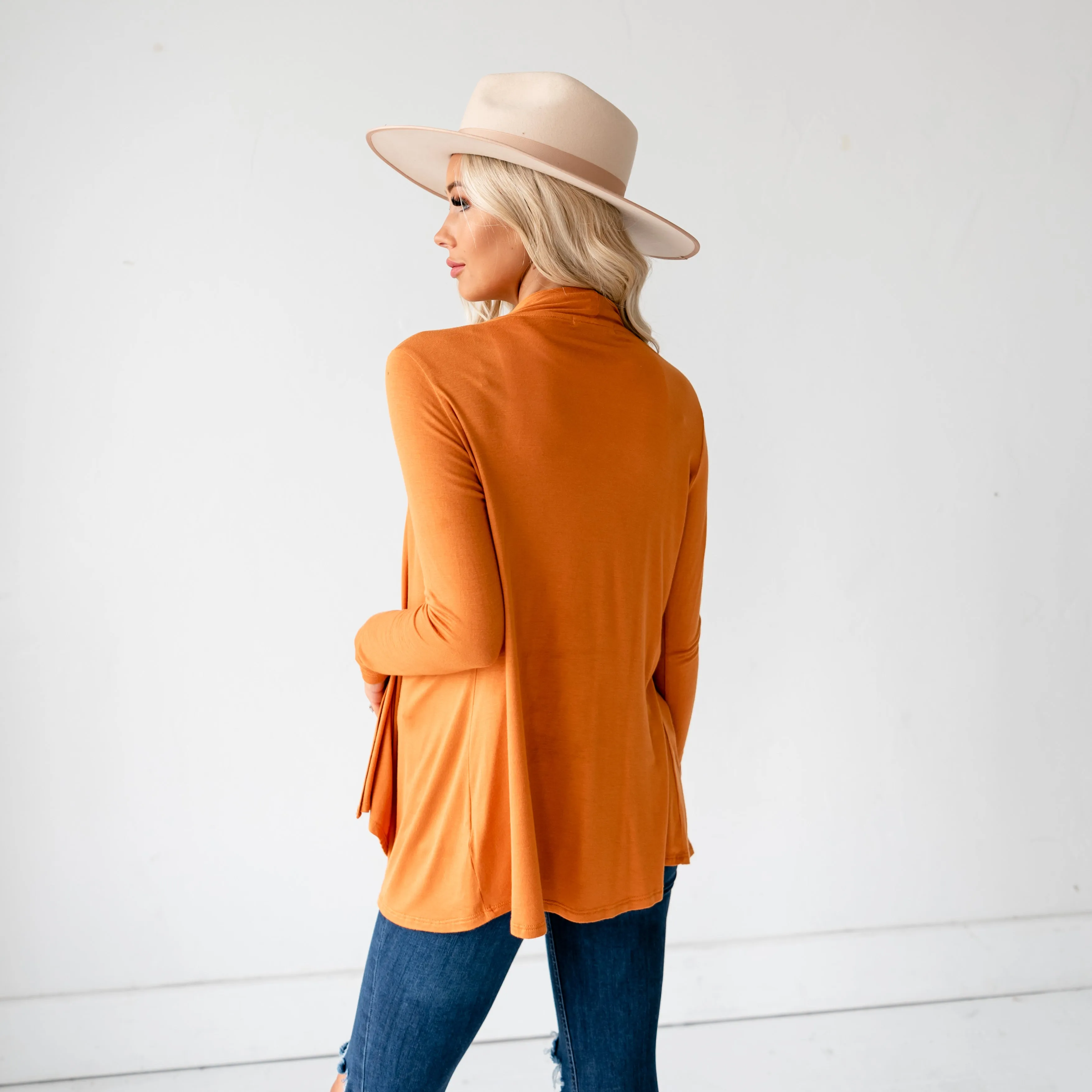 Lia Fall  Cardigan - Mustard
