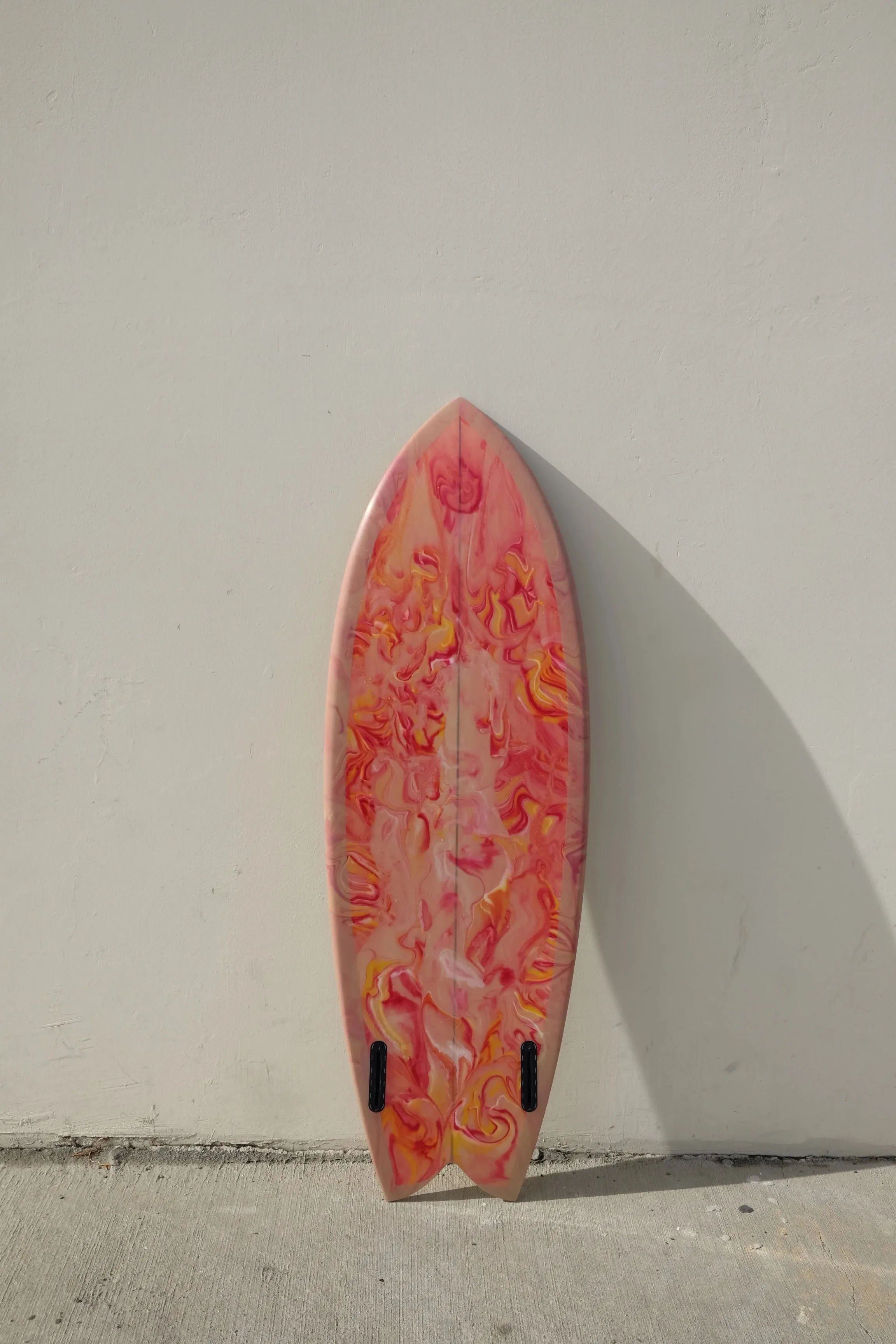 Love Machine | 5'3" Wills Fish I Tan/Abstract Surfboard
