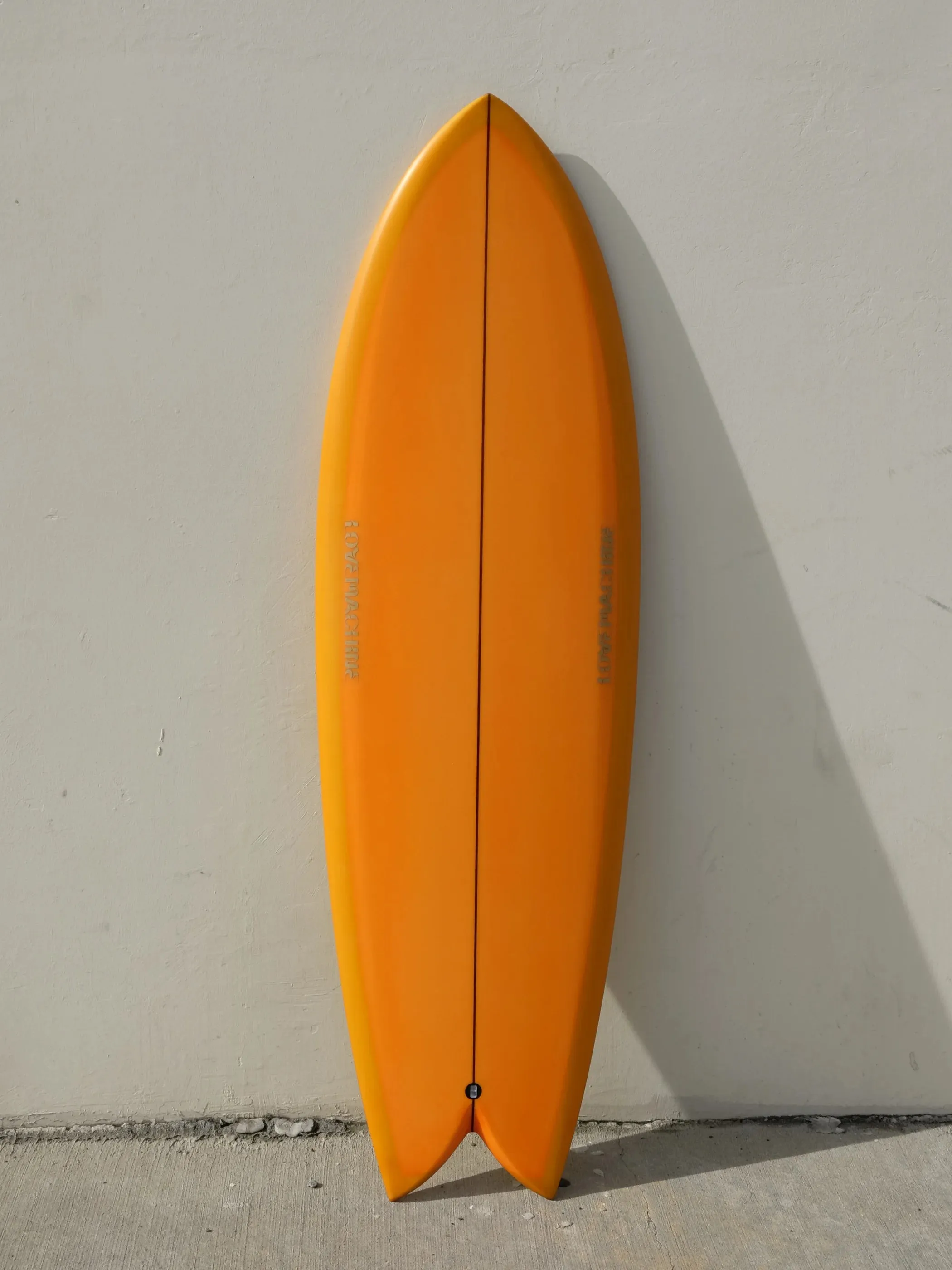 Love Machine | 5'9" Wills Fish I Orange/Yellow Surfboard