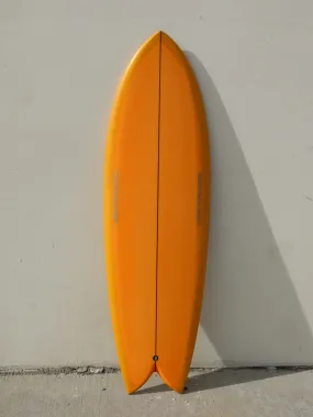 Love Machine | 5'9" Wills Fish I Orange/Yellow Surfboard