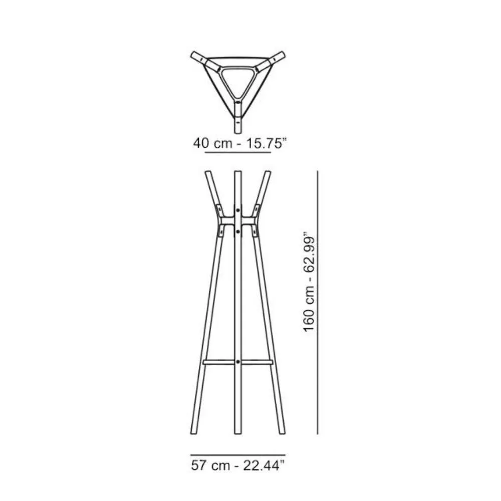 Magis Steelwood Coat Stand