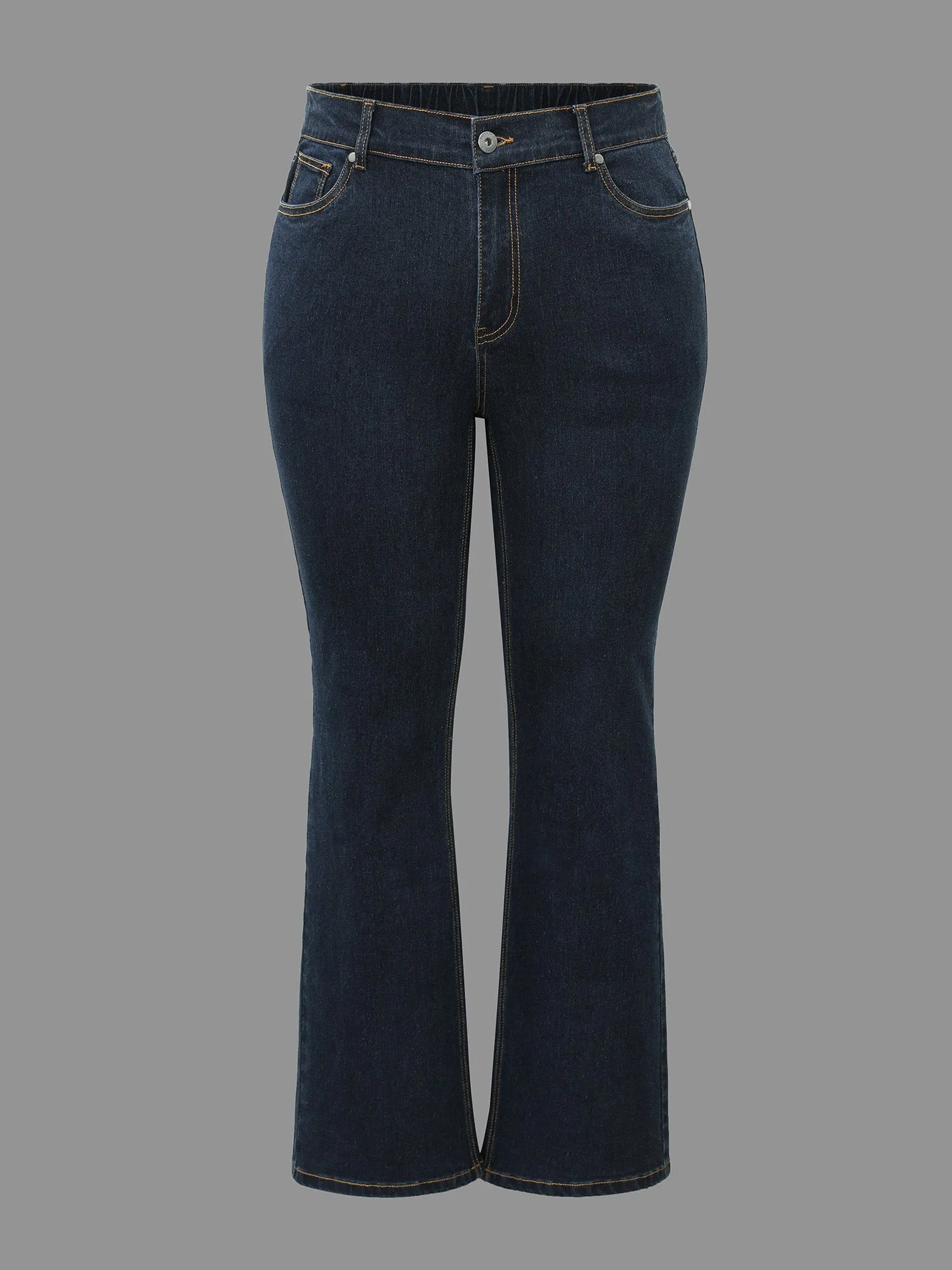 Mid Rise Stretchy Bootcut Jeans