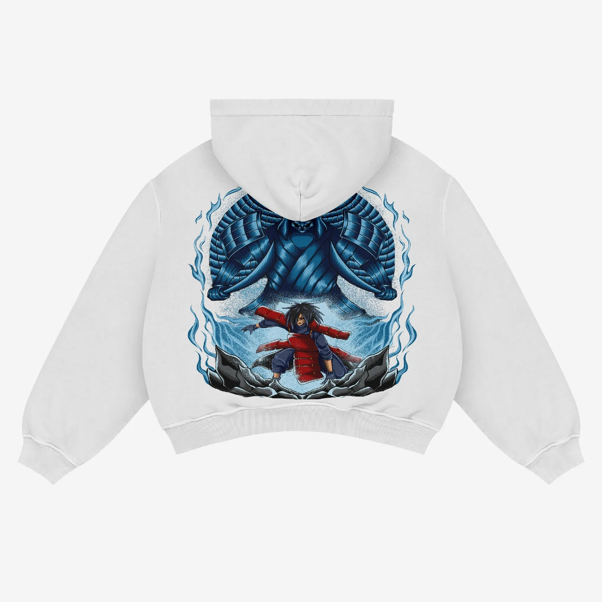 Naruto Madara Uchiha Susanoo Anime Hoodie - Unleash the Power of the Uchiha Clan