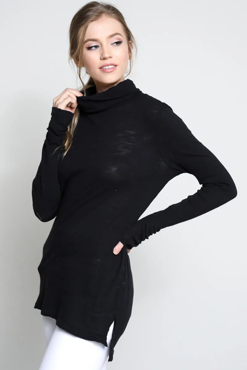 Perri Turtleneck in Black