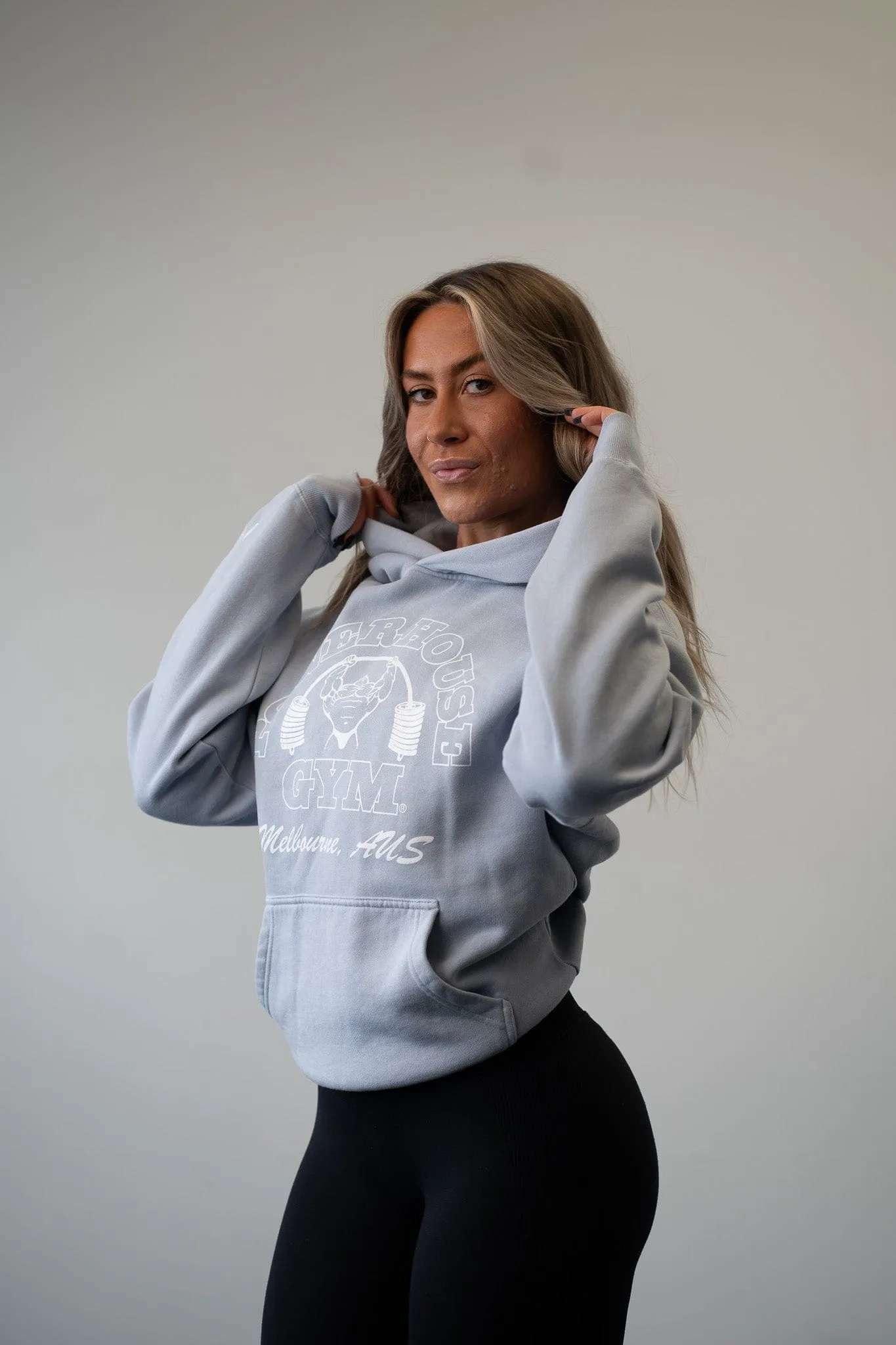 Relaxed Hoodie - Faded Powder (blue)