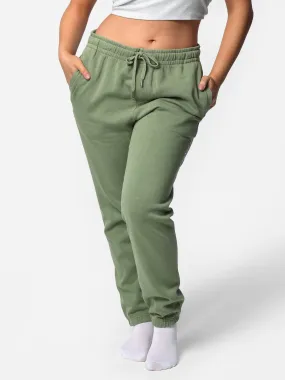 Sage Green Bedazzled Joggers