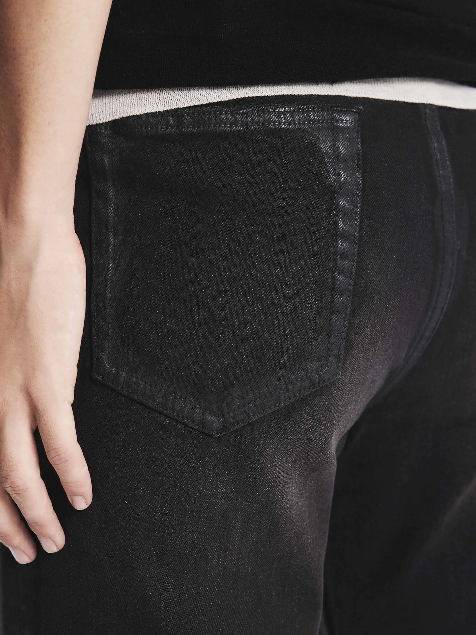Slightly Stretchy Ankle Jeans