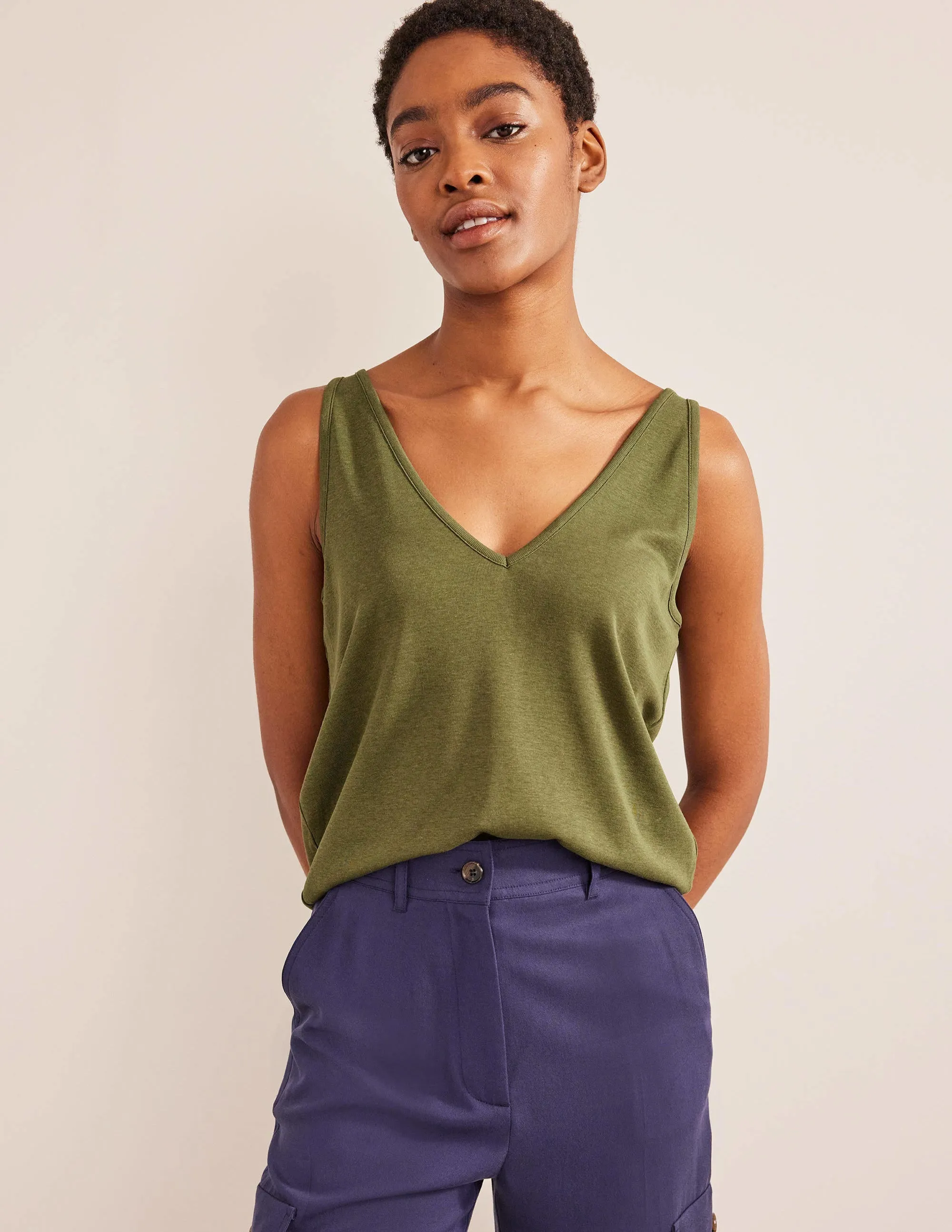 Soft Touch Vest-Spruce