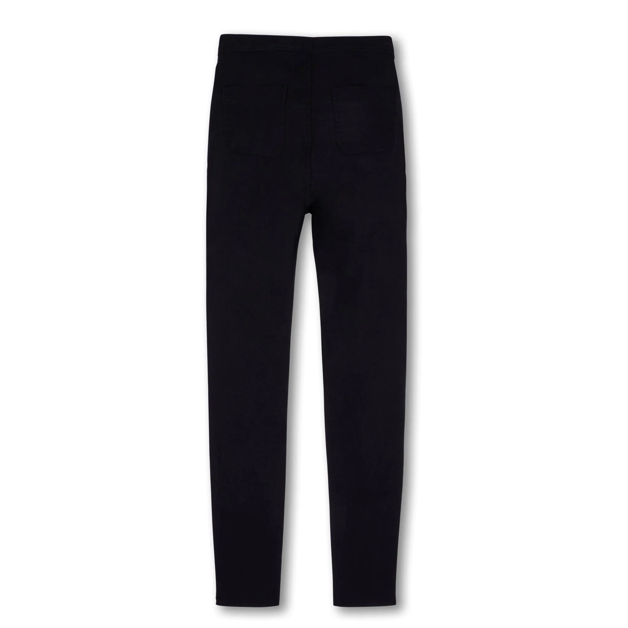 Super Swank High Waist Stretchy Jeans - Black
