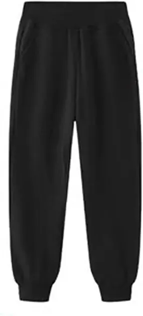 Sweatpants for Kids Boys Girls High Wasit 𝗗rawstring Solid Color Joggers Wide Leg Pants School Soft Athletic Trousers