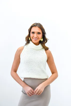 Turtleneck Tease Crop Top