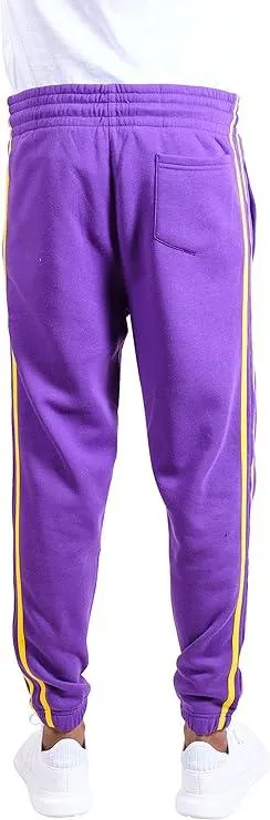 Ultra Game NFL Official Adults Active Super Soft Fleece Game Day Jogger Sweatpants - Unisex, Minnesota Vikings, Team Color|Minnesota Vikings