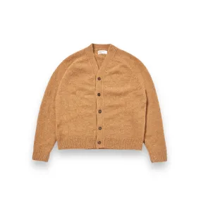 Universal Works David Cardigan 31458 sand alpaca knit