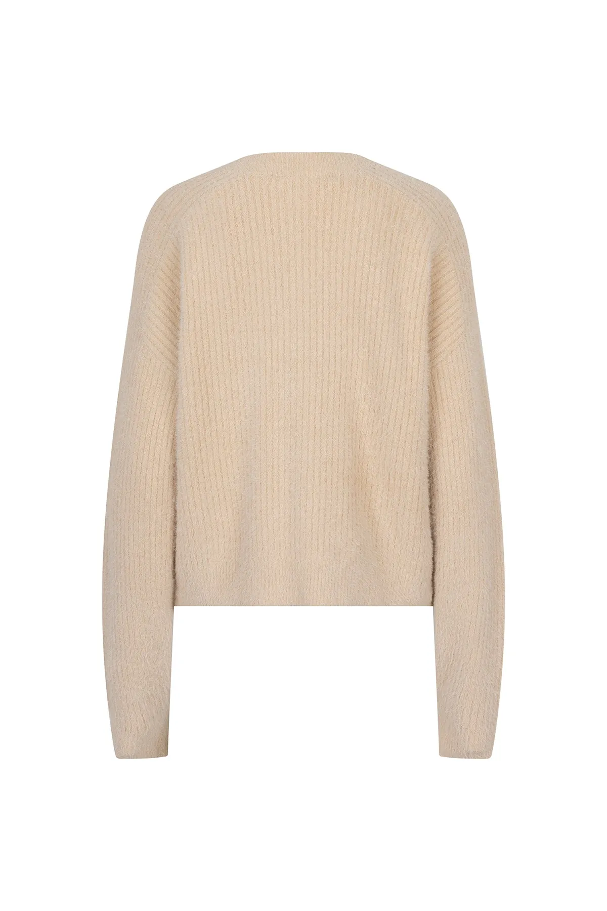 VANCE CARDIGAN LIGHT SAND