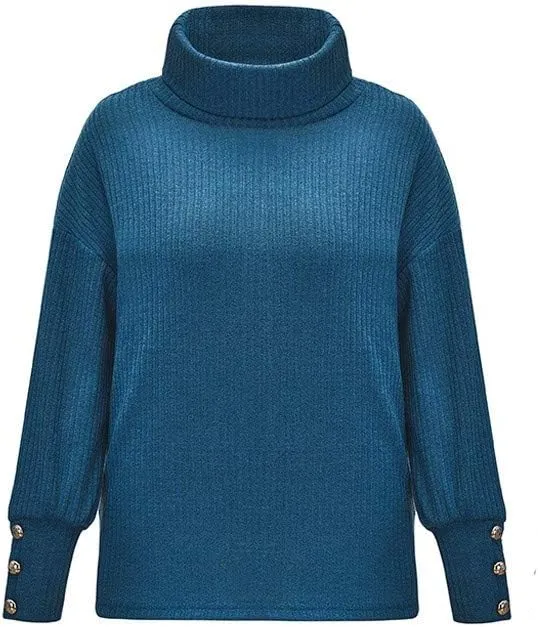 Women Coats Pullover Loose Women Sleeve Button Knitted Turtleneck Sweater Red Leather Jacket Women Ladies Coats