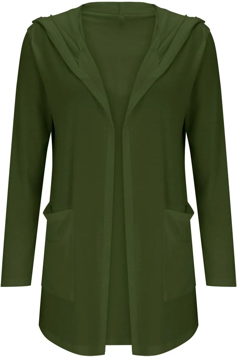 Womens Cardigans 2024 Summer Lightweight Long Sleeve with Pockets Plus Size Casual Comfy Thin Open Front Cardigan